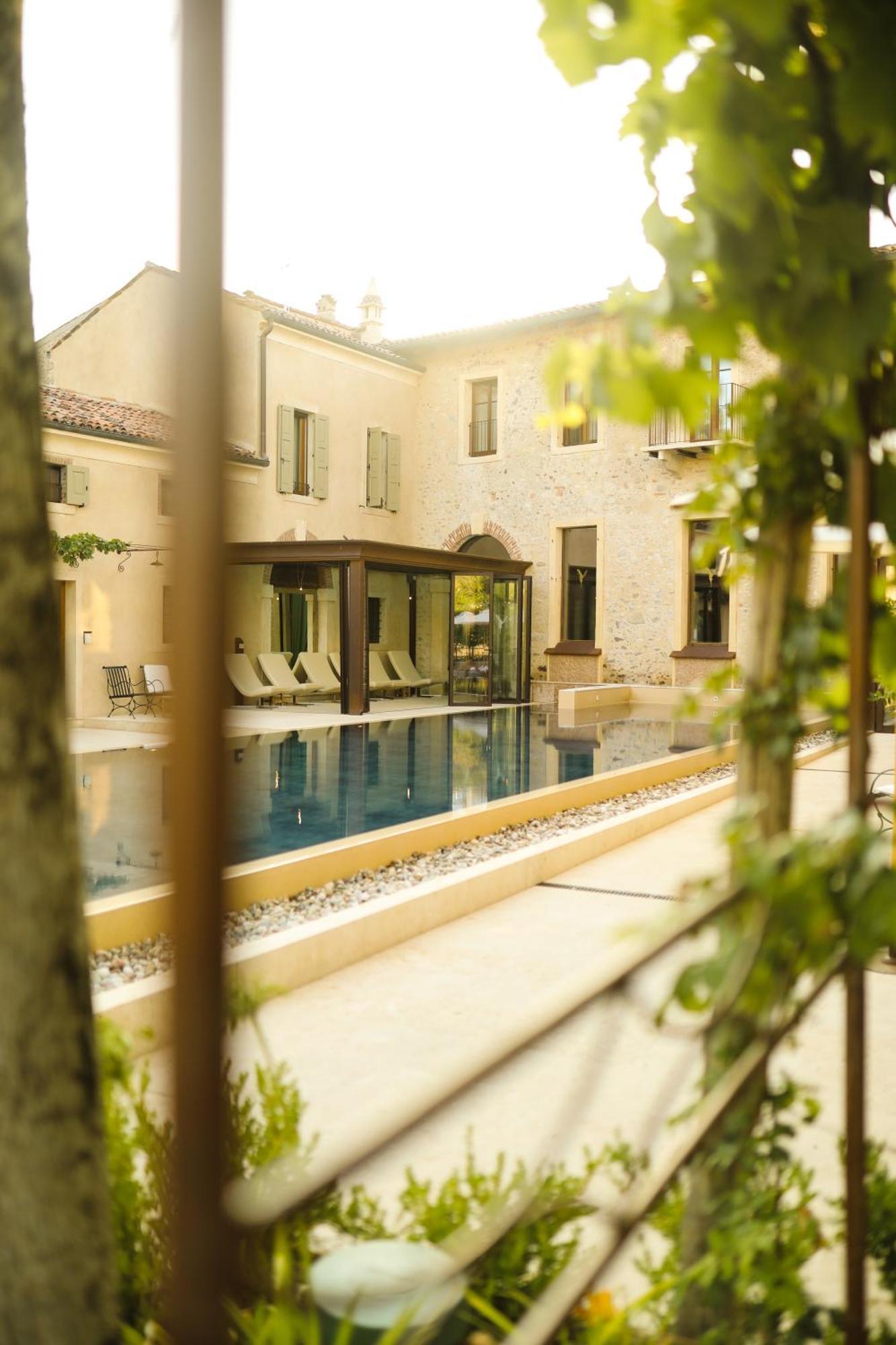 Corte Regia Relais & Spa วาเลจโจ ซูล มินโช ภายนอก รูปภาพ